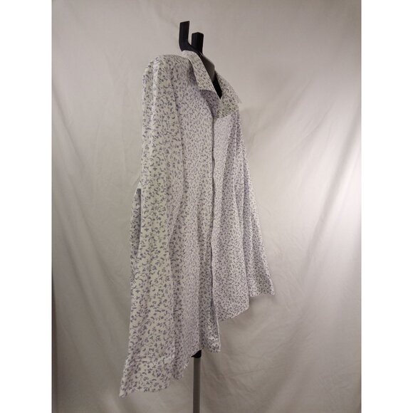 Apt. 9 Men's White/Purple Floral Print Size XL (34-35) - Picture 3 of 8